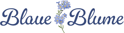 Blaue Blume Urlaub Logo